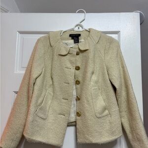 Etcetera Beige Textured Blazer